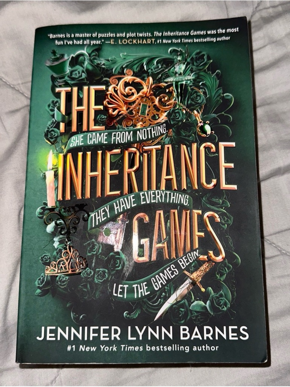 The Inheritance Games by Jennifer Lynn Barnes - Paperback